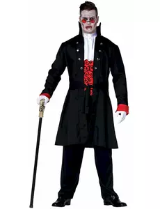 Maskeraddräkt vampyrgreve herr, Storlek: Medium (48-50)