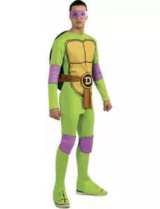 Donatello maskeraddräkt Teenage Mutant Ninja Turtles™ klassisk vuxen, Storlek: Medium/Large
