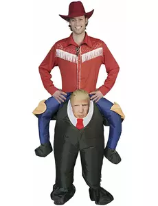 Uppblåsbar maskeraddräkt amerikansk president