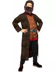 Maskeraddräkt Hagrid - Harry Potter™ vuxen, Storlek: Medium
