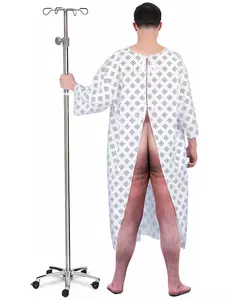 Humoristisk patientmaskeraddräkt vuxen