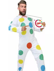 Humoristisk touch roulette-maskeraddräkt vuxen