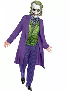 Klassisk Joker™-maskeraddräkt herr, Storlek: Medium