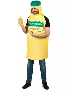 Majonnäsmaskeraddräkt vuxen