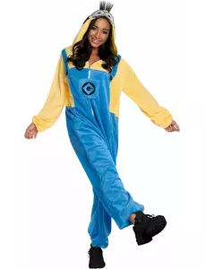Klassisk Minions™-maskeraddräkt vuxen, Storlek: Large/X-Large