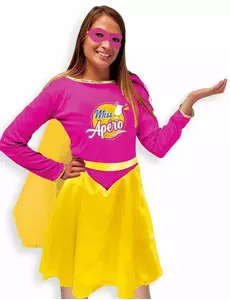 Miss apéro-maskeraddräkt dam