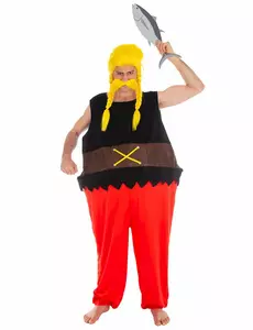 Ordralphabétix maskeraddräkt Astérix et Obélix™ vuxen, Storlek: Medium