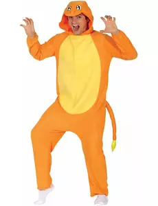 Orange liten gnagarmaskeraddräkt vuxen