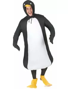 Pingvinmaskeraddräkt vuxen