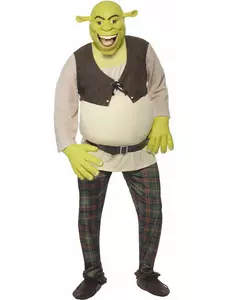 Maskeraddräkt Shrek™ herr, Storlek: Medium
