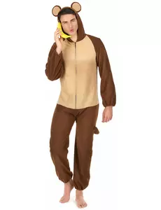 Maskeraddräkt apa för herr