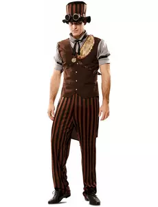 Steampunk-maskeraddräkt herr