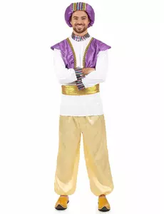 Maskeraddräkt sultan herr, Storlek: Medium