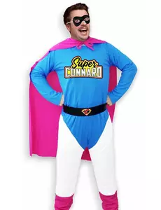 Super Connard-maskeraddräkt herr