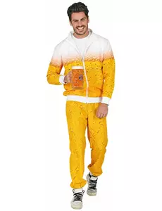 Överdragsdräkt öl vuxen