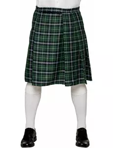 Grön skotsk kilt herr