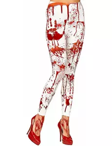 Blodiga leggings dam