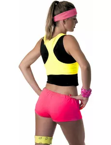 Neonrosa minishorts dam