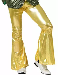 Disco-byxor herr guld, Storlek: Medium/Large