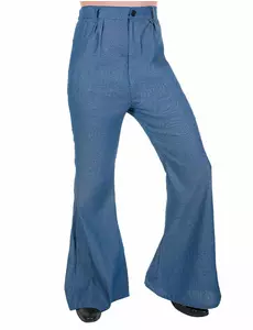 Discojeans med elefantben herr, Storlek: Medium