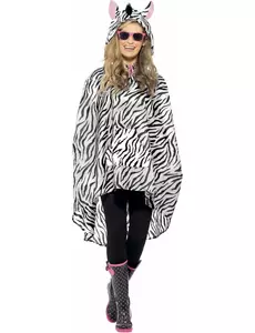 Zebraponcho vuxen