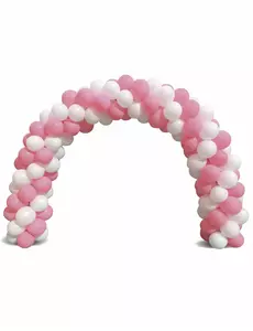 Rundad ballongbågestomme 5 m