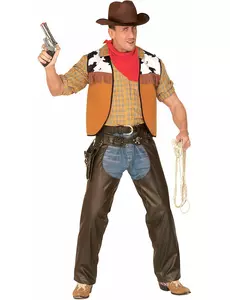 Cowboyöverbyxor western herr