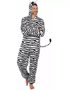 Zebra-maskeraddräkt för herr