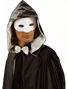 Diskret vit mask vuxen