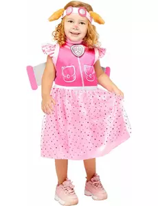 Deluxe Stella Pat'Patrouille™-maskeraddräkt barn, Storlek: 3-4 år (94-104 cm)