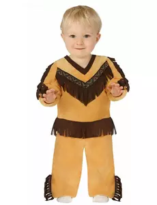 Indiandräkt baby, Storlek: 12-18 månader (82 - 88 cm)