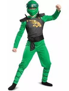 LEGACY Lloyd Ninjago-maskeraddräkt – LEGO™ barn, Storlek: 10-12 år (137 - 149 cm)