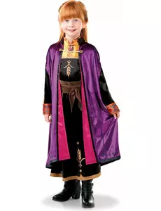 Lyxmaskeraddräkt Anna Frost 2™ barn, Storlek: 3-4 år (90 till 104 cm)