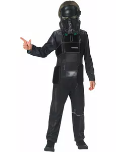 Lyxmaskeraddräkt Death trooper Star Wars Rogue One™ barn, Storlek: 5-6 år (116 cm)