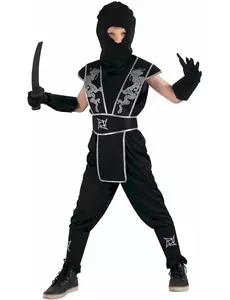 Ninjastjärna Shuriken-maskeraddräkt pojke, Storlek: 4-6 år (110-120 cm)
