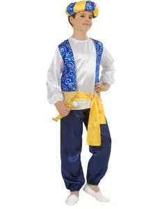 Arabisk prinsmaskeraddräkt barn, Storlek: 5-7 år (128 cm)