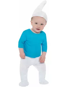 Smurfarna™-maskeraddräkt baby, Storlek: 1-2  år