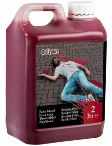 Konstgjort blod för textil 2 L Halloween