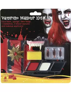 Smink- och tillbehörsset vampyr