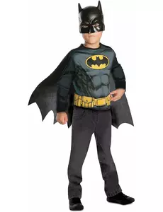 Batman™-set med topp och mask för barn