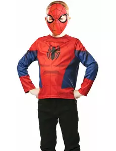 Kit med topp och mask Spiderman™ barn