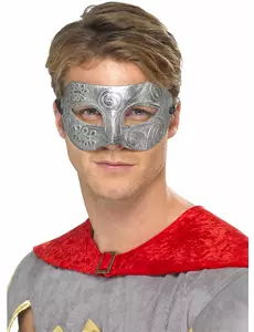 Metallisk vargmask vuxen