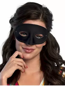 Svart mask vuxen