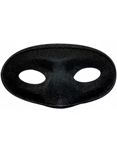 Diskret svart mask för vuxen