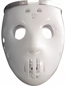 2-i-1 självlysande hockeyspelarmask vuxen
