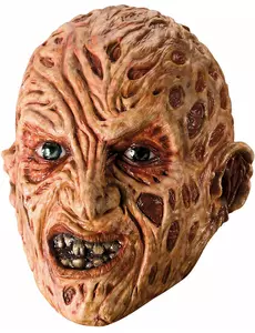Freddy Krueger-mask 3/4 för vuxen