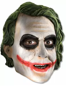 Joker the Dark Night™-mask 3/4 vuxen