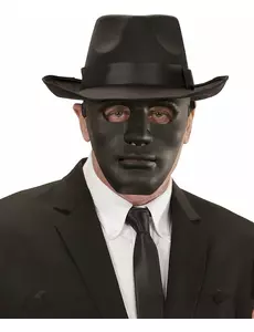Svart anonym mask vuxen