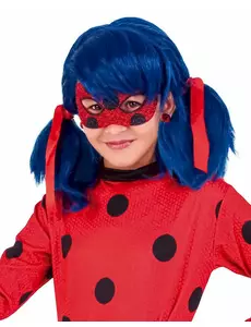 Glittrande Ladybug™-mask barn