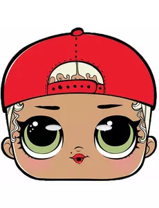 Mc Swag LOL Surprise™-mask i kartong